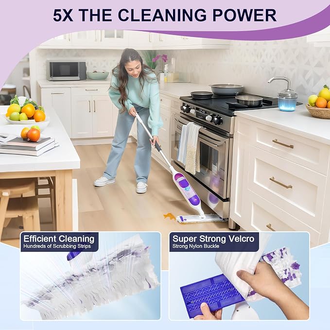 25 Pcs 5X Cleaning Power Mop Refills - Image 3