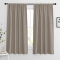 RYB HOME Blackout Curtains 63 inches Long by RYBHOME