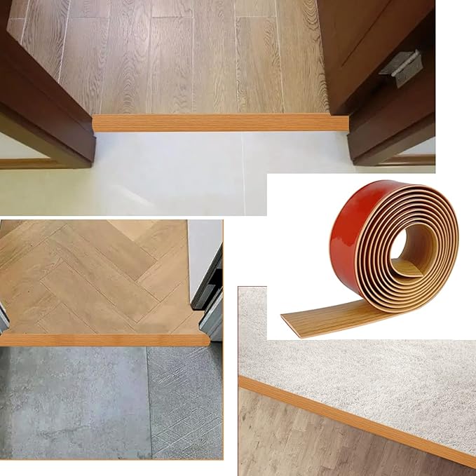 Floor Transition Strip & Self Adhesive Floor Vinyl Floor Edge Trim Laminate - Image 6