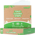 Toilet Bowl Cleaner Strips 60 Count, Unscented Eco-friendly, Septic Safe by EcoSolve