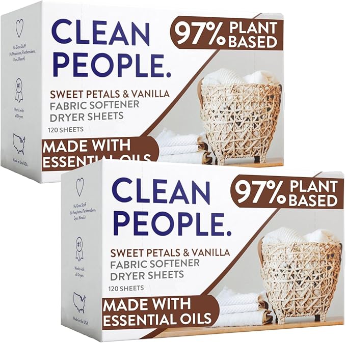 The Clean People Fabric Softener Sheets by CleanPeople