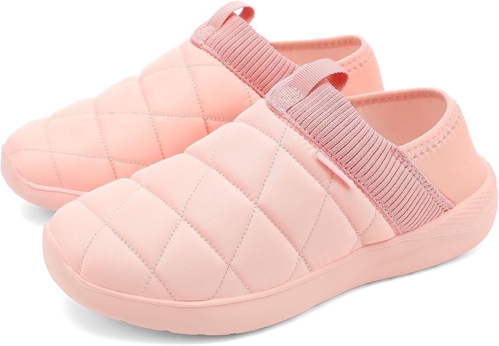 KUBUA Slippers for Men and Womens Indoor House Shoes Plush Slip on Outdoor - Image 6