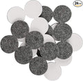 SoftTouch 1 1/2" Round Heavy Duty Felt Furniture Pads by SOFTTOUCH