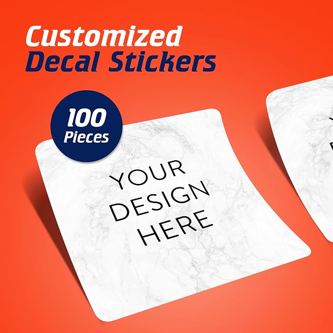 100 Custom Vinyl Stickers - Image 2