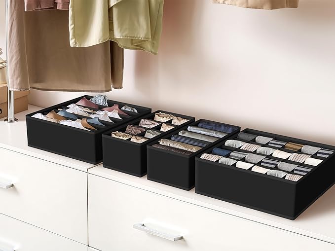 Simple Houseware 4-Pack Drawer Organizer Set - Image 7