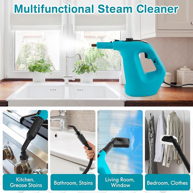 COSTWAY Handheld MultiPurpose Steam Cleaner - Image 6
