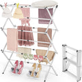 APEXCHASER Clothes Drying Rack, 3-Tier Laundry Drying Rack by APEXCHASER