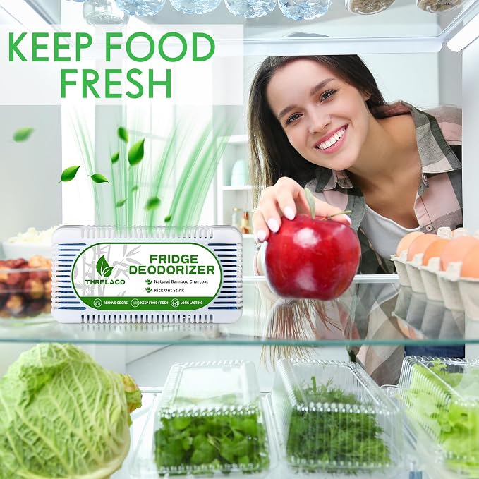 15 Pack Refrigerator Deodorizer Activated Charcoal Fridge Deodorizer Odor - Image 6