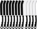 12Pcs Hard Bristle Crevice Cleaning Brush, Grout Cleaner Brush by Tecbeauty