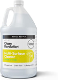 Clean Revolution Multi Surface Cleaner Refill Supply, Eco-Friendly & Plant-Based by CleanRevolution