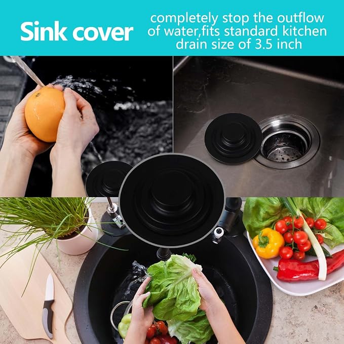 3 PCS Kitchen Sink Stopper Strainer, Anti-Clogging Stainless Steel Sink - Image 5