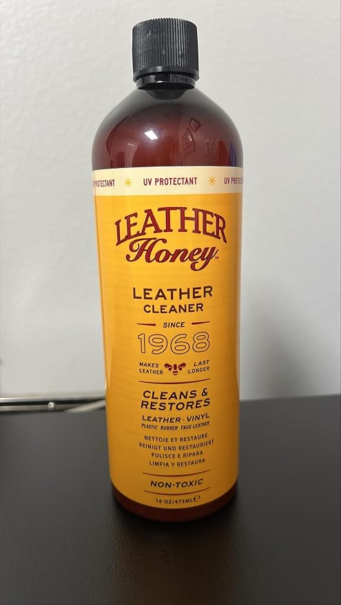 Leather Honey Leather Cleaner Spray: UV Protectant, Non-Toxic & Made in the USA - Image 6