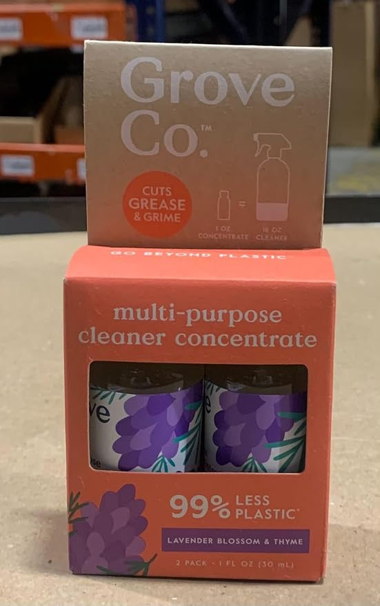 Grove Co. Multi-Purpose Cleaner, Refill Concentrate + Glass Spray Bottle - Image 10