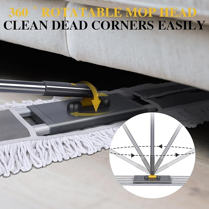 Masthome 36" Commercial Mop, Heavy Duty Industrial Floor Mop - Image 4