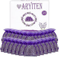 20 Pack Lavender Sachet Bags, 100% Natural French Dried Lavender Sachets by Aryiten