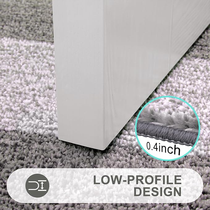 Kitinjoy Indoor Outdoor Door Mat, 32x20 Non-Slip Absorbent Dirt Trapper - Image 4