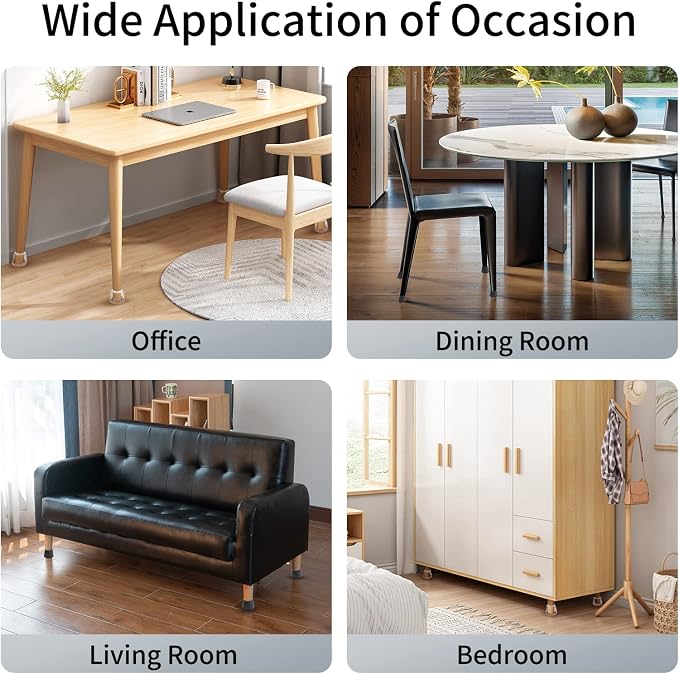Ezprotekt 24 Pcs Extra Large Chair Leg Protectors - Image 5