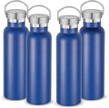 Neihepal 20 oz Insulated Water Bottles Bulk 4 Pack, Stainless Steel Double Wall by Neihepal