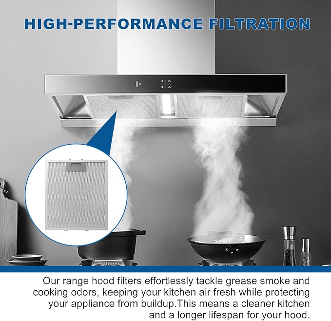 2-Pack W10169961A Range Hood Filter 10.5" X 12" - Image 4