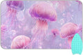 Pink Cute Jellyfishes and Bubbles Ironing Mat by Tatenale