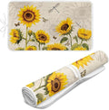Sunflower Ironing Mat Pad for Table Portable Travel Iron Blanket Vintage by Unknown