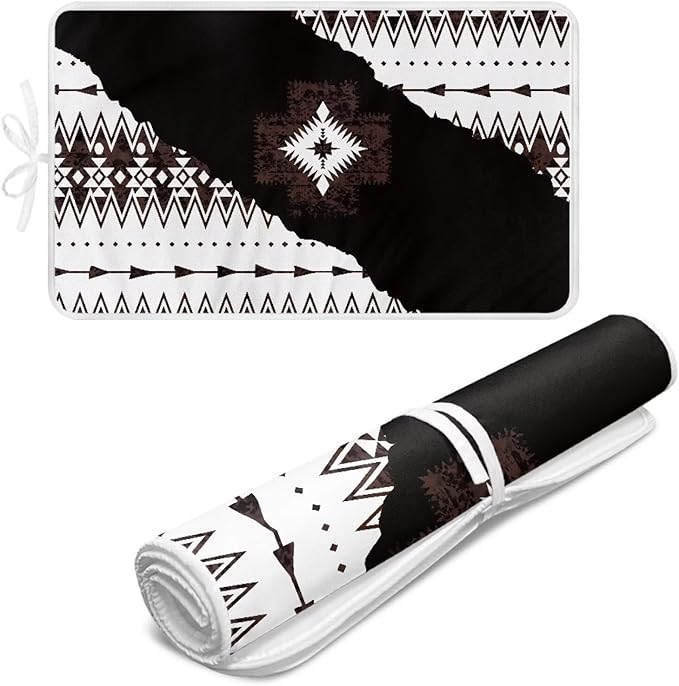 Aztec Print Ironing Mat Portable Ironing Pad Blanket by Unknown