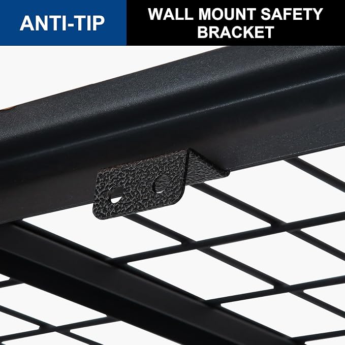 BILT HARD 3500 LBS 60" W x 18" D Garage Shelving, Metal Wire Utility Shelving - Image 6