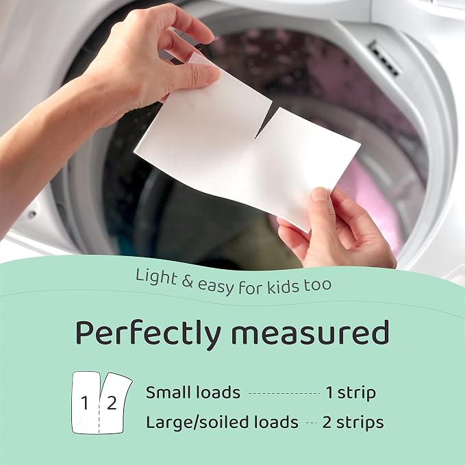 LAZY COCONUTS Eco Friendly, Plant Powered Laundry Detergent Strips - Image 4