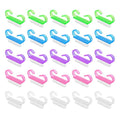 25 Pcs Handle Grip Nail Brush, Fingernail Scrub Cleaning Brushes by Unknown