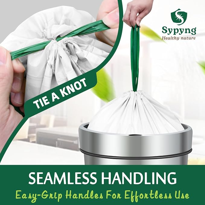 Compostable Kitchen Trash Bags 8-10 Gallon – Heavy-Duty 1.1 Mil, 100% - Image 6