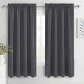 DWCN Blackout Curtains for Bedroom 63 Inch Length 2 Panels Set, Solid Thermal by DWCN
