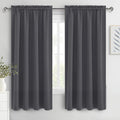 DWCN Blackout Curtains for Bedroom 72 Inch Length 2 Panels Set, Solid Thermal by DWCN