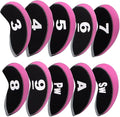 Golf Iron Covers for Golf Clubs Neoprene Golf Iron Cover Set 11pcs/10pcs Golf by montelagolf