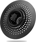 MFTEK Drain Hair Catcher Tub Drain Protector, Stainless Steel Bathtub Shower by MFTEK