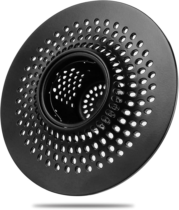 MFTEK Drain Hair Catcher Tub Drain Protector, Stainless Steel Bathtub Shower by MFTEK