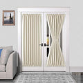 DWCN French Door Curtains – Rod Pocket Thermal Blackout Curtain by DWCN