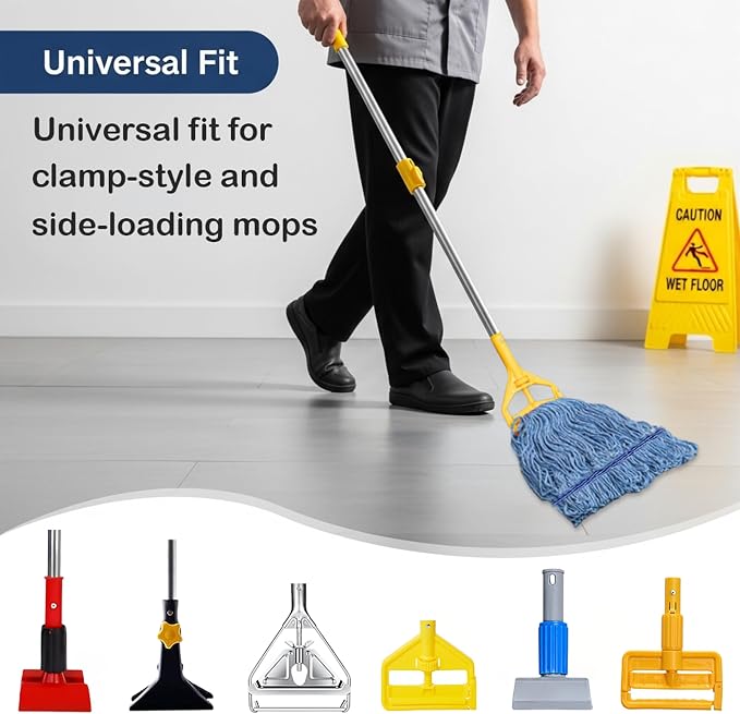 3 Packs Commercial Mop Head Replacement, Mop Heads Replacements – Heavy Duty - Image 5