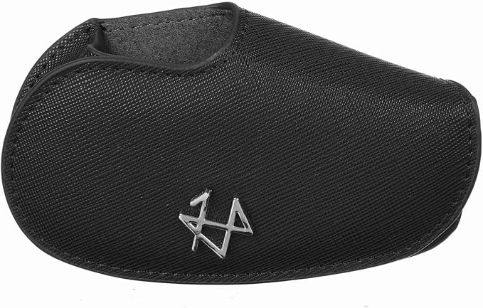 Golf Iron Covers 9pcs or 1pc Saffiano Leather Magnetic Club Headcover by EighteenH
