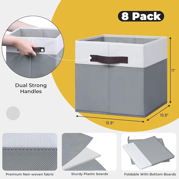 Criusia Storage Cubes 8 pack - Image 4