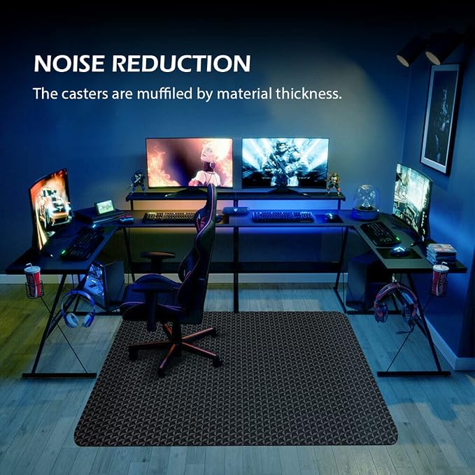 SALLOUS Chair Mat for Hard Floor, Rolling Chair Floor Mat for Home Office - Image 7
