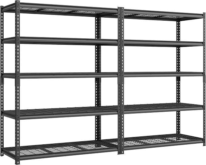 SONGMICS 5-Tier Storage Shelves, Heavy-Duty Garage Shelving, Adjustable by SONGMICSbySONGMICSHOME