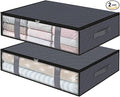 StorageRight Under Bed Storage Bins, Breathable Organizer by StorageRight
