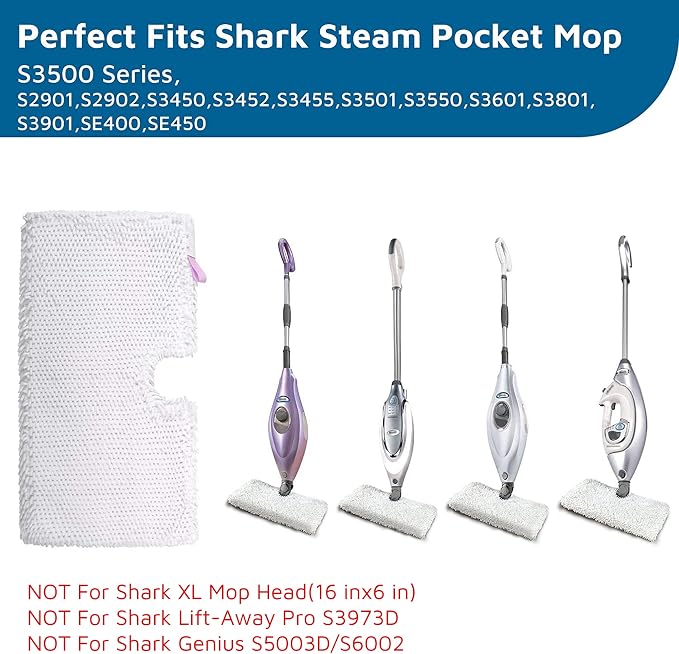 Flammi Steam Pocket Mop Replacement Pads - Image 2