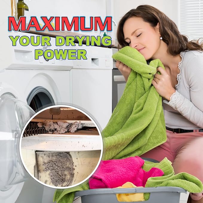Sealegend Dryer Vent Cleaner Kit Dryer Lint Vacuum Attachment Lint Remover - Image 6
