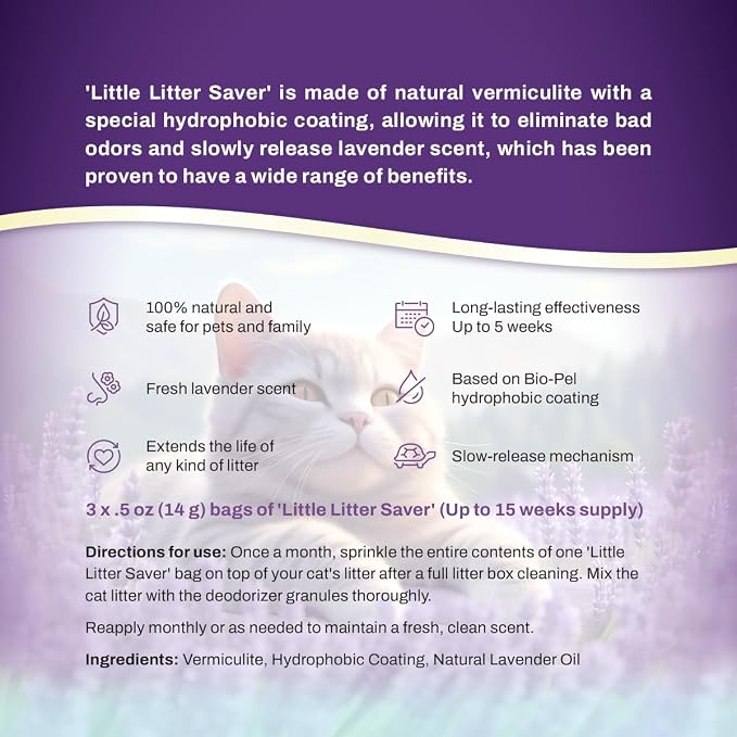 Little Litter Saver | a New Generation Of Cat Litter Box Deodorizer | Unique - Image 6