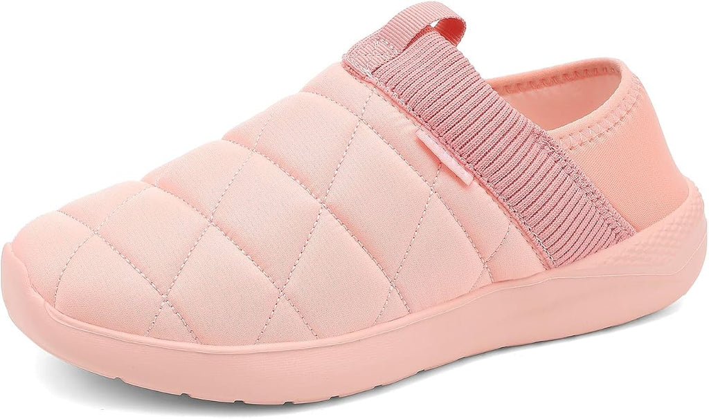 KUBUA Slippers for Men and Womens Indoor House Shoes Plush Slip on Outdoor by KUBUA