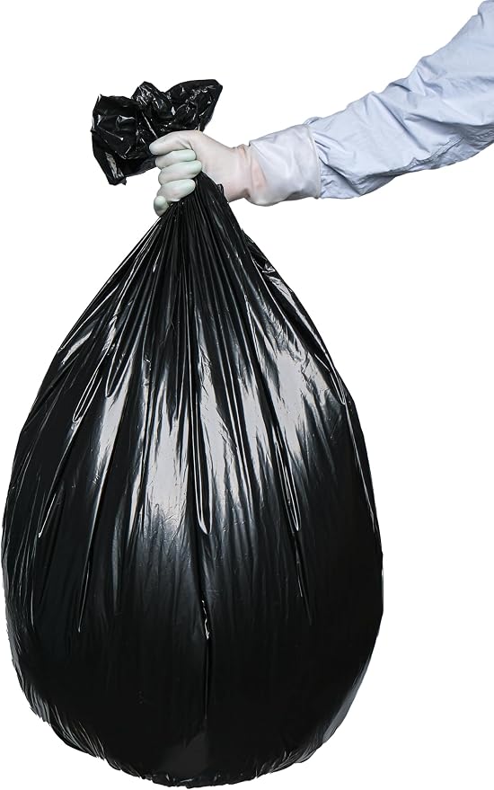 TYPLASTICS 40-45 Gallon Trash Bags Can LIners Heavy Duty 40x46" 1.5 Mil - Image 3