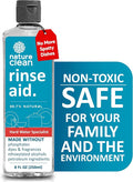 Nature Clean All Natural Dishwasher Rinse Aid Cleaner, Liquid Dishwasher Rinse by NatureClean