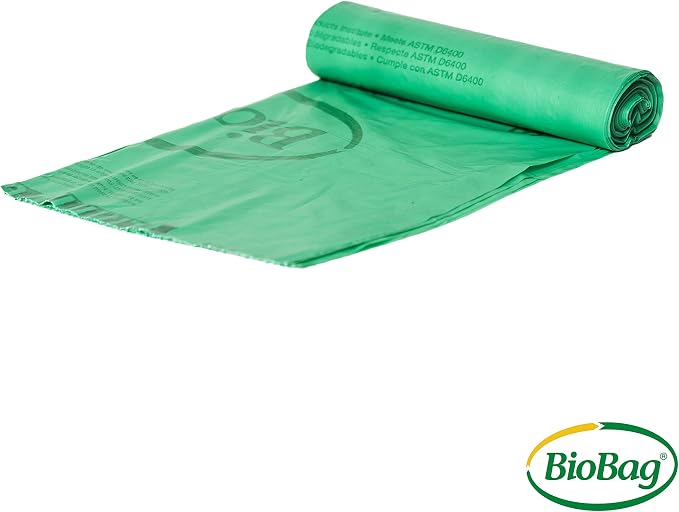 BioBag The Original Compostable Bag, 8 Gallon, 100% Certified Compostable Trash - Image 3