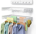 Drying Rack Clothing, Clothes Drying Rack Wall Mounted, Laundry Drying Rack by Unknown